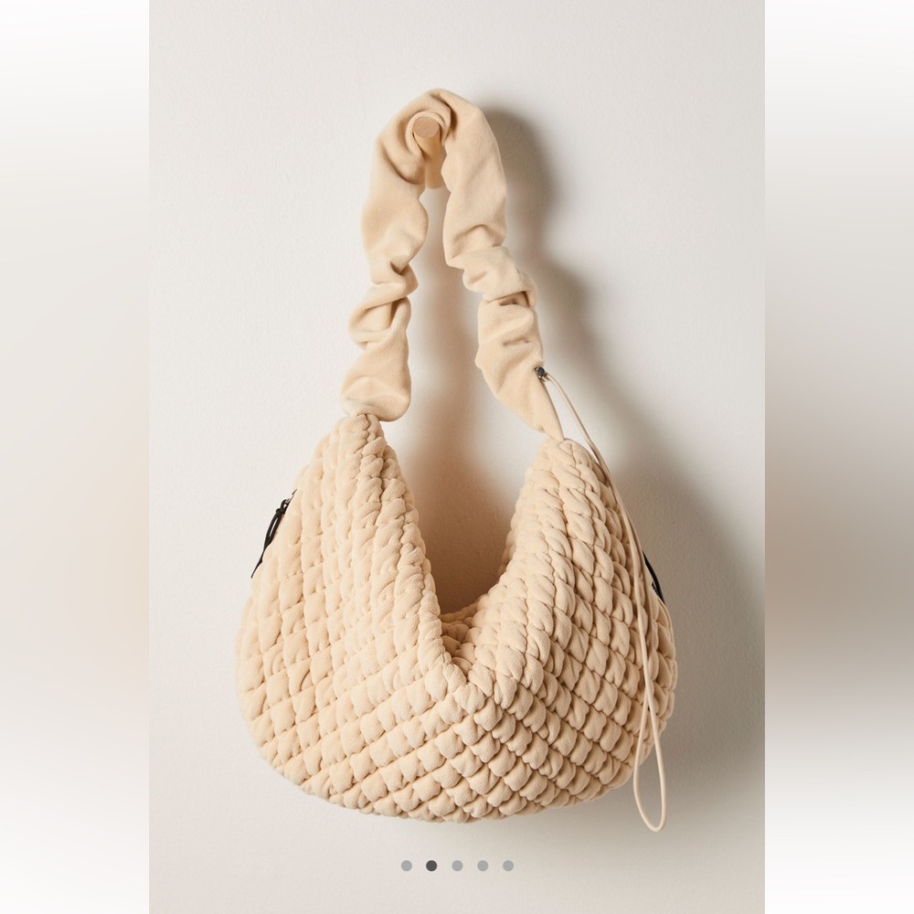 NWT Free People Pucker Up Fleece Carryall Home Plate